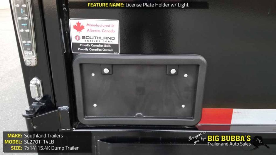 utility trailer license plate light